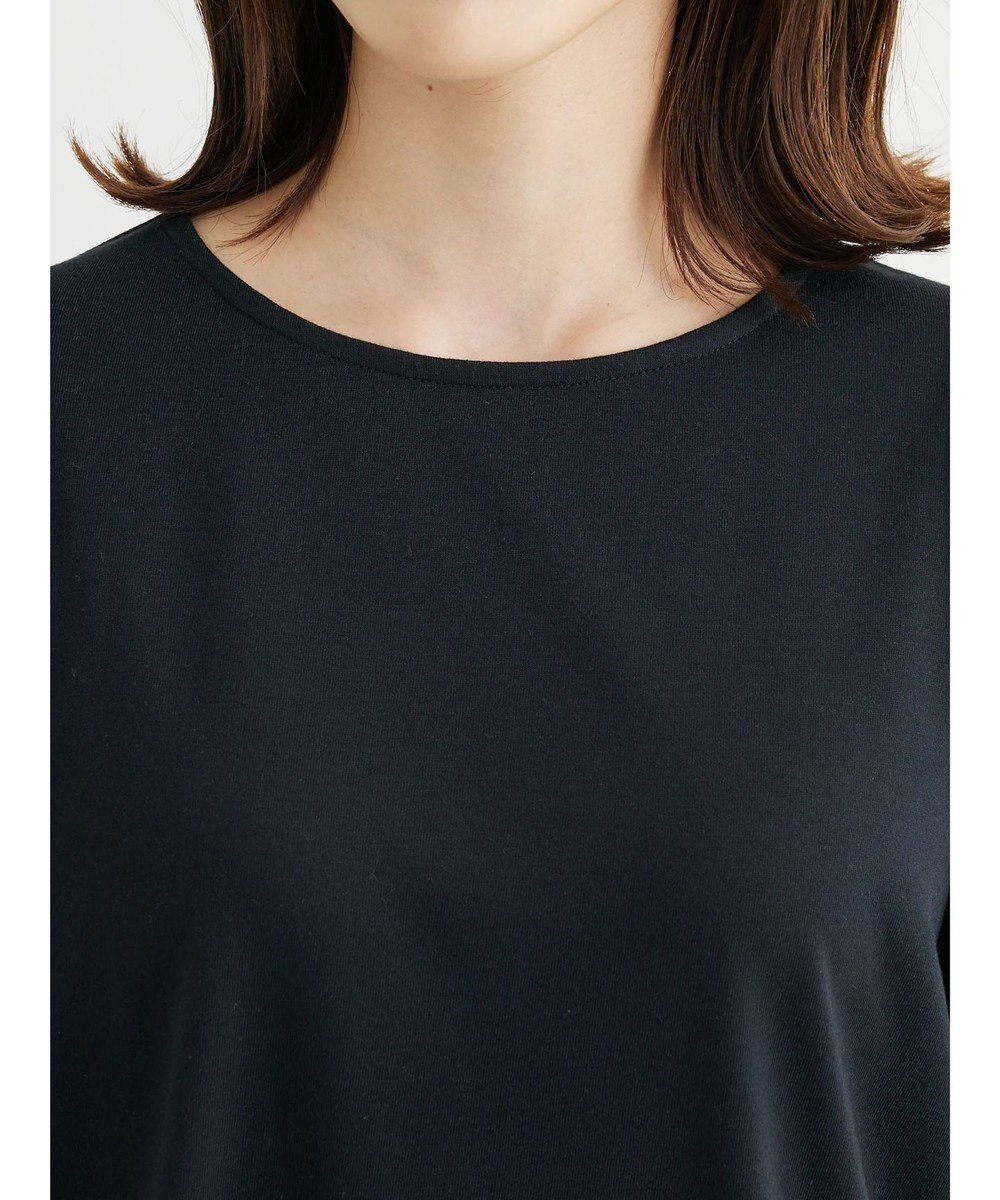 Green Parks 袖シアードッキング５分袖カットプルオーバー 