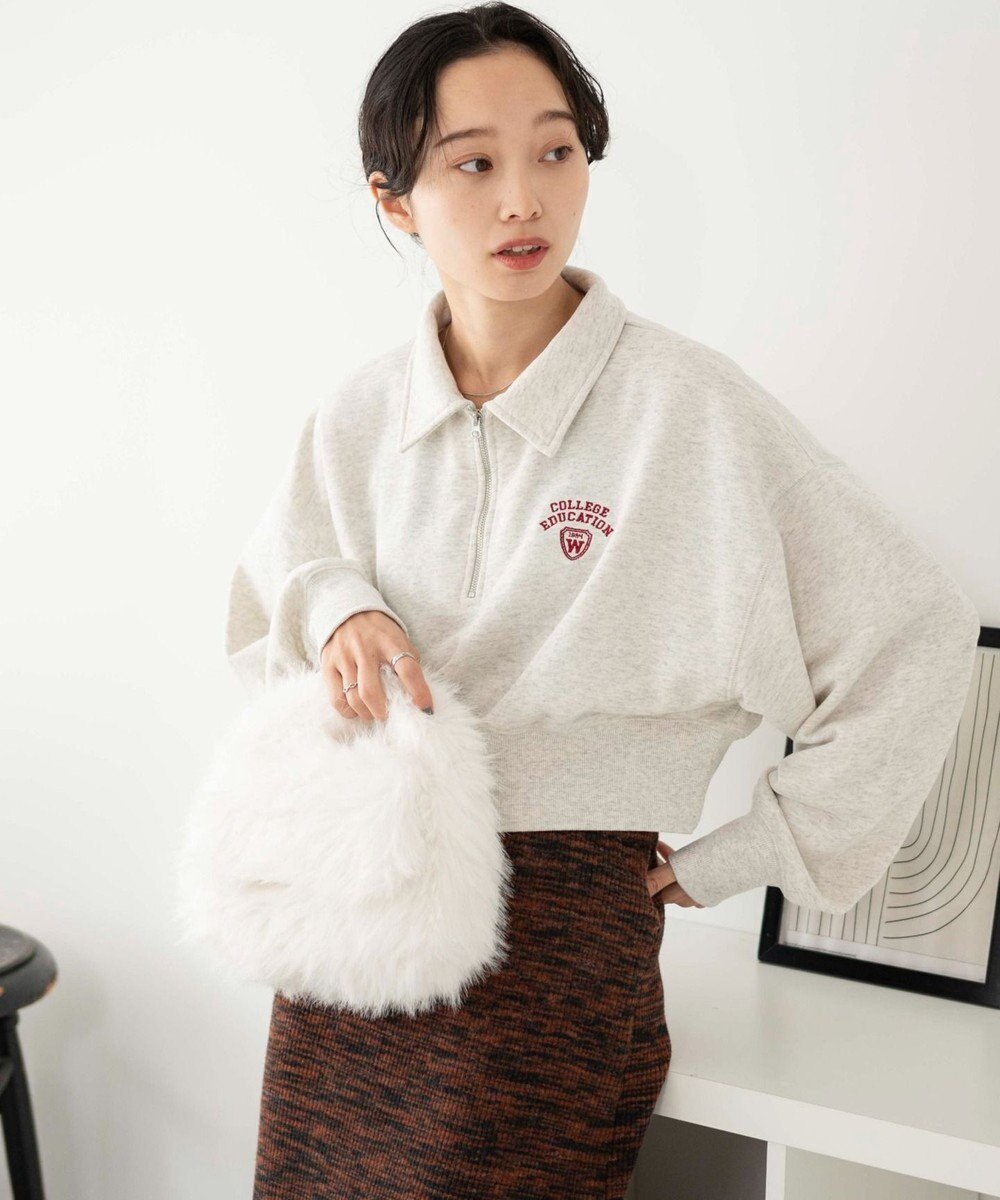 WEGO 襟付きスウェット 