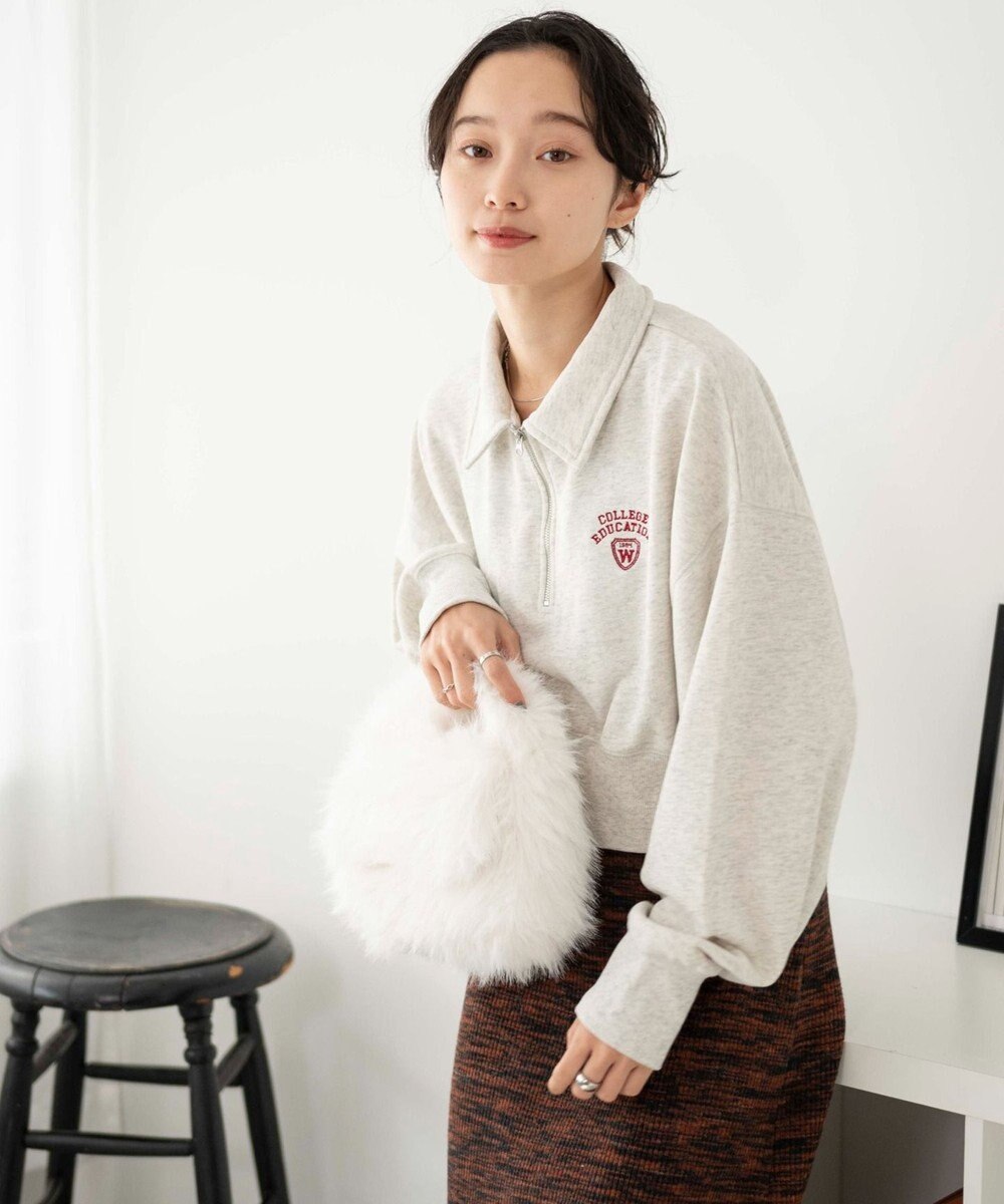 WEGO 襟付きスウェット 