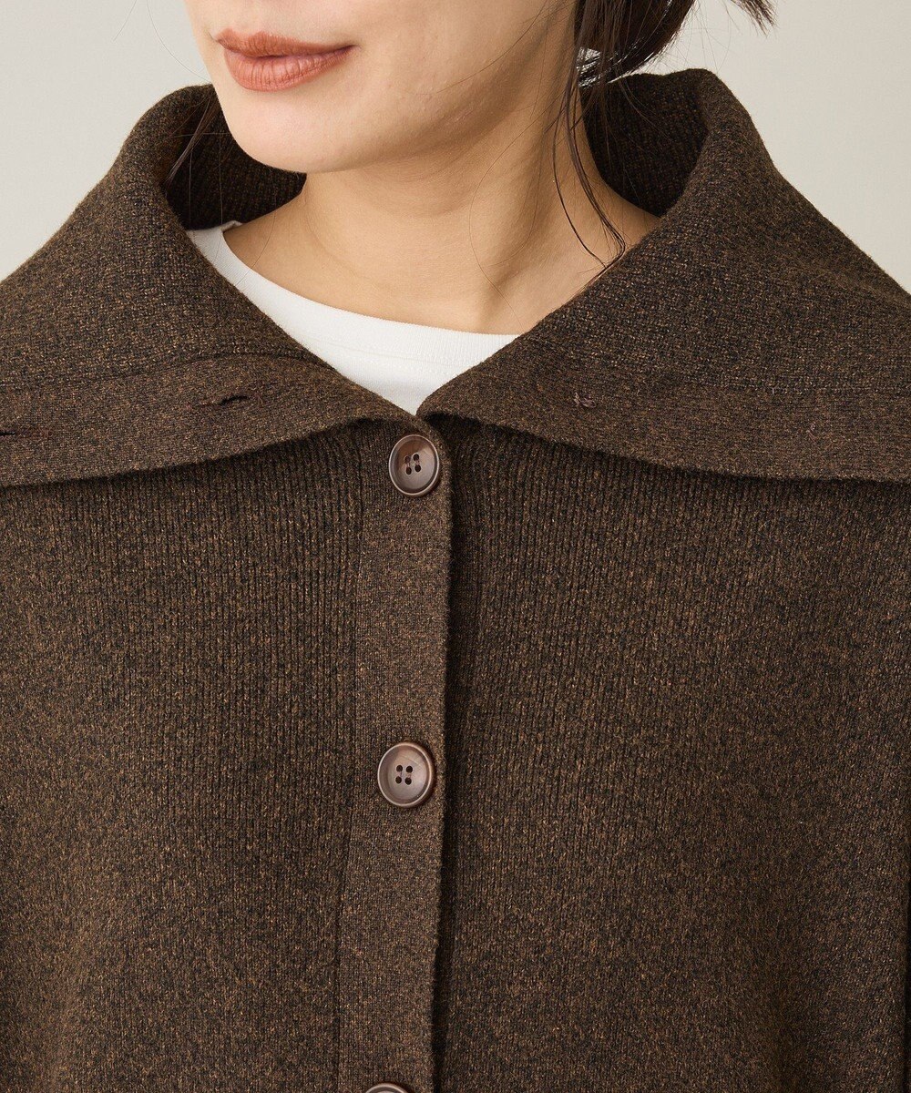 CRAFT STANDARD BOUTIQUE ビックカラーコーディガン 