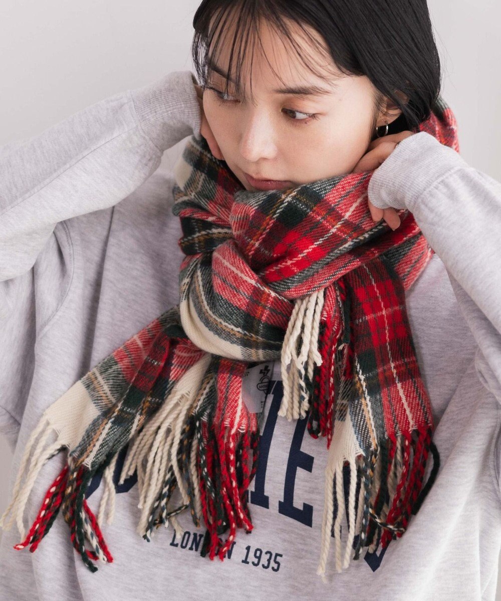 WEGO 【ユニセックス着用ITEM】大判ストール 