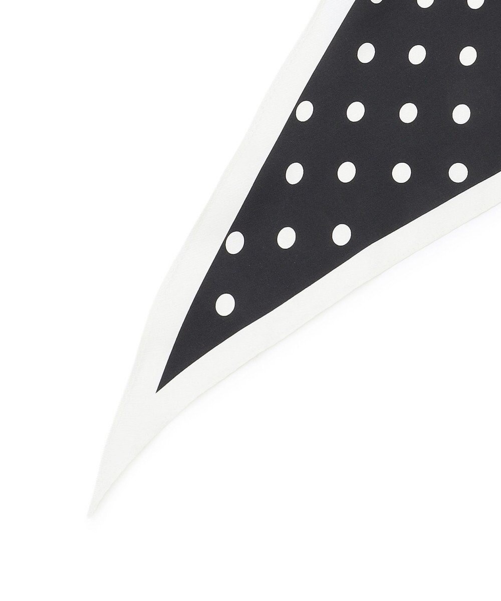 uncrave ポルカドット シルクスカーフ 