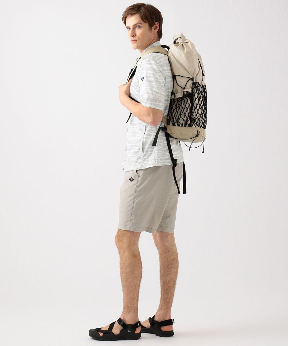 JOSEPH ABBOUD MOUNTAIN スラブシャンブレーストレッチ ショートパンツ 