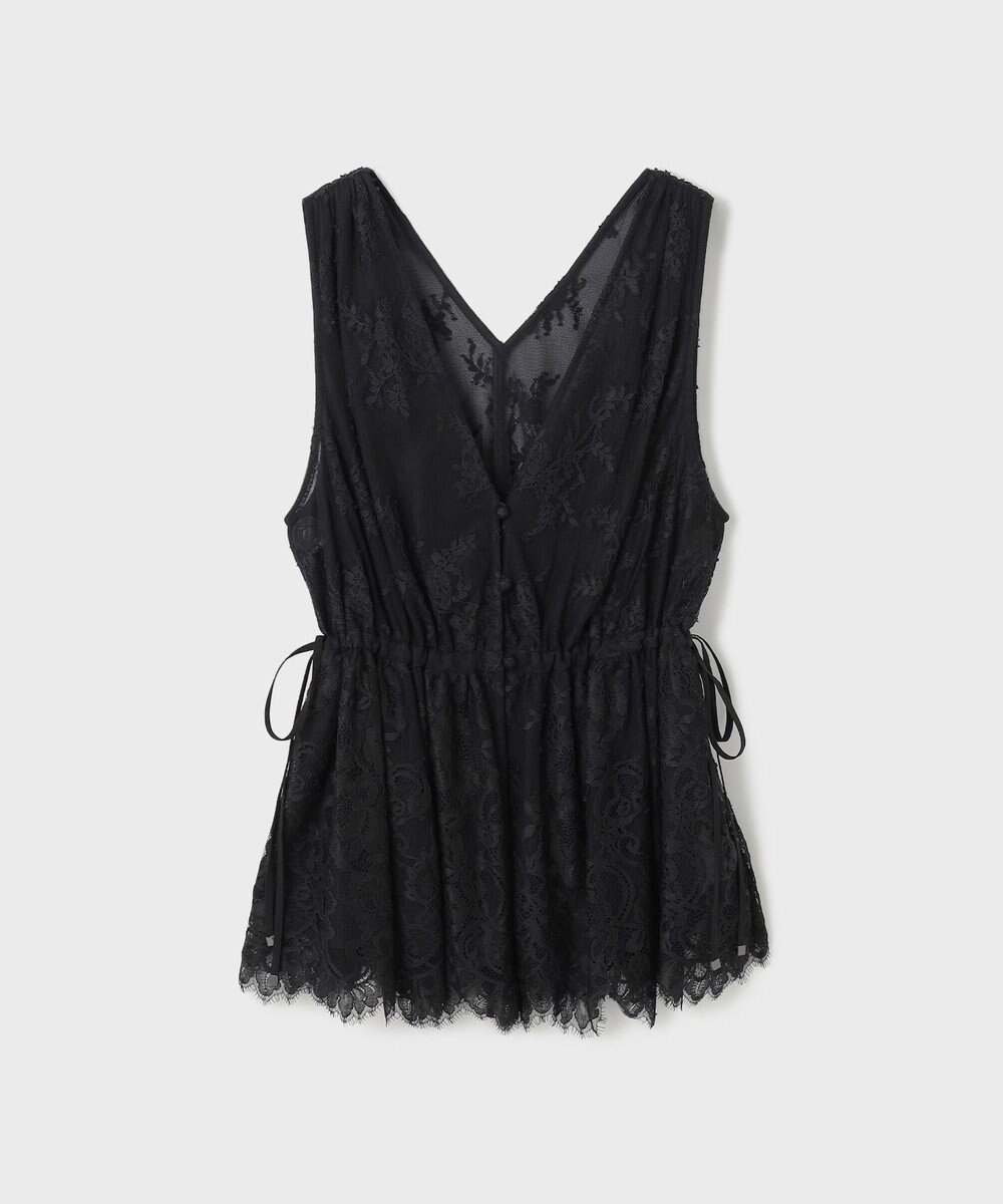 GRACE CONTINENTAL レースノースリーブブラウス 