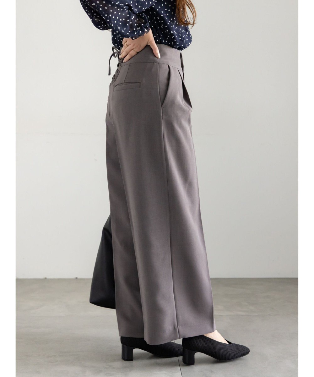 Te chichi バックレースアップロングパンツ《2025Autumn catalog vol.2 item》 