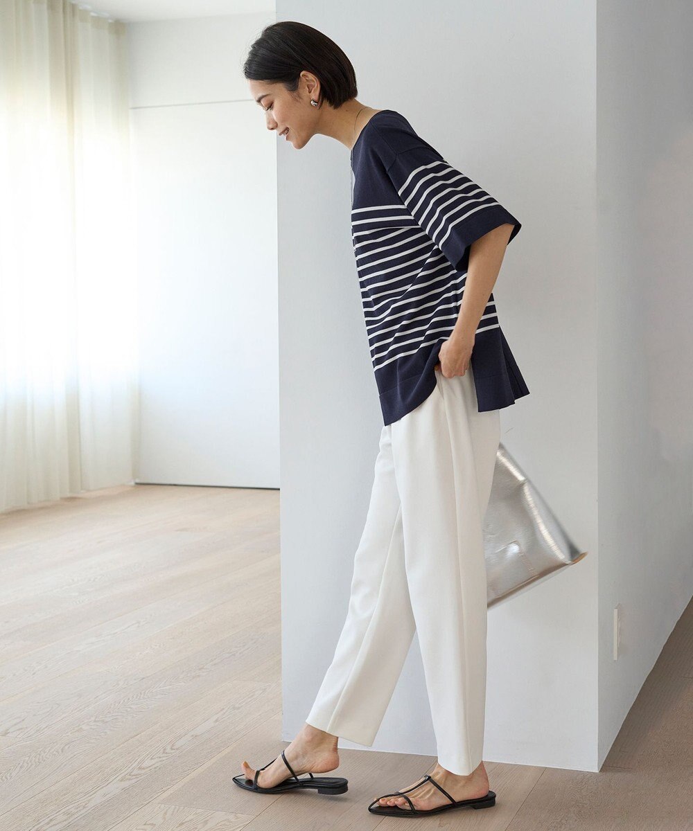 UNFILO スゴ機能 ハーフスリーブニットT 