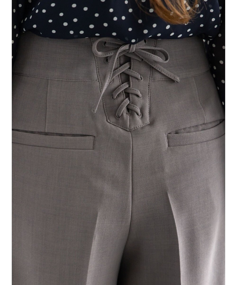 Te chichi バックレースアップロングパンツ《2025Autumn catalog vol.2 item》 