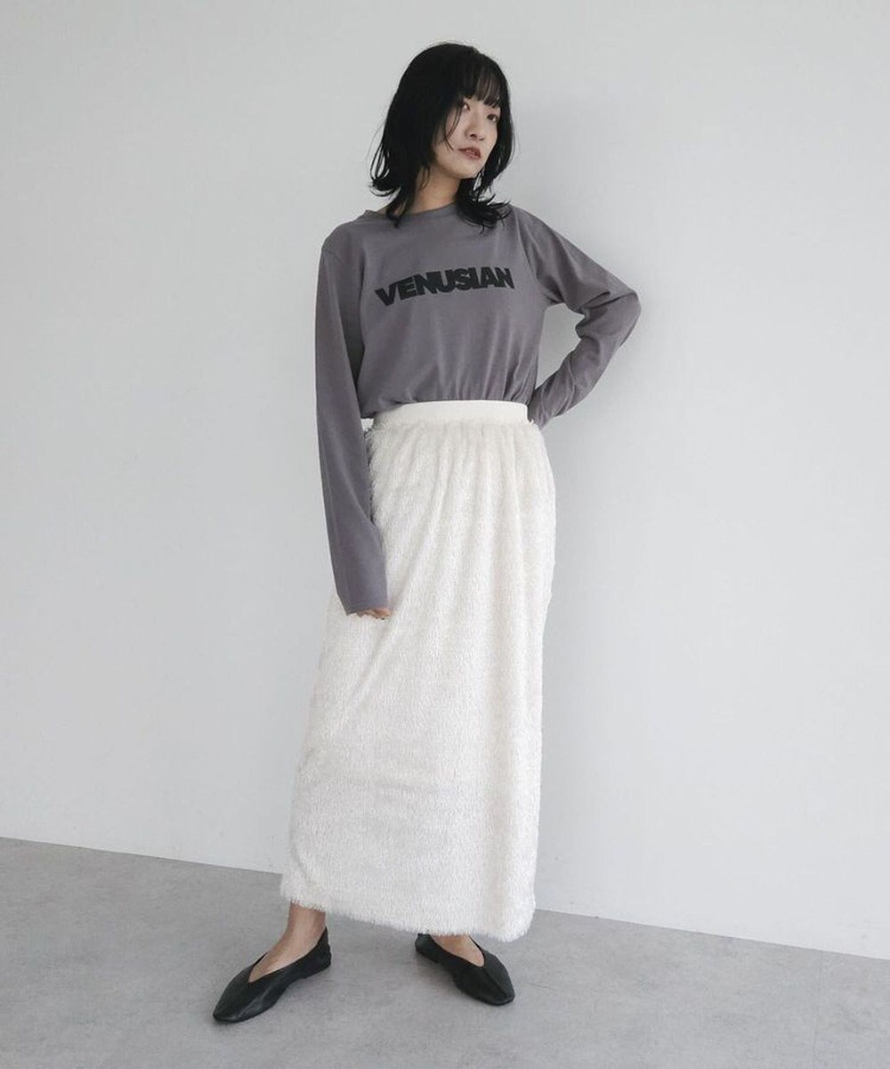 Green Parks armonia.シャギースカート 