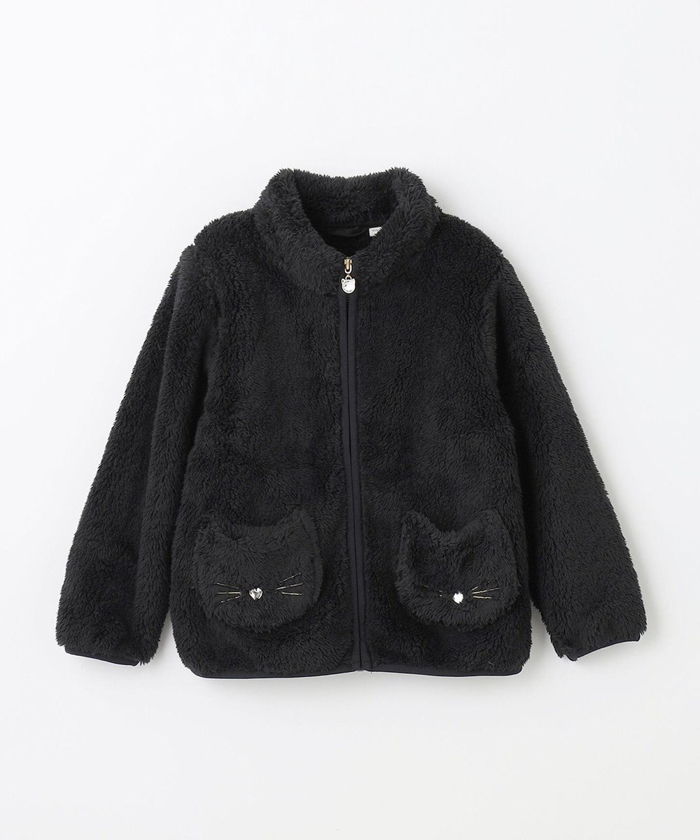 ANY KIDS ネコポケットボアブルゾン 
