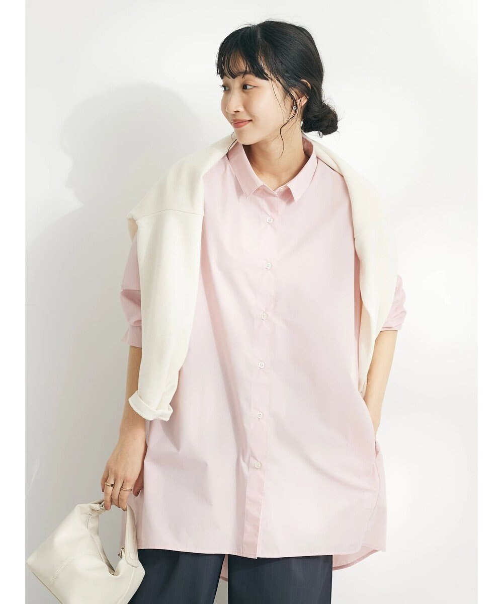 CRAFT STANDARD BOUTIQUE イージーケアコクーンポケ付きチュニック 