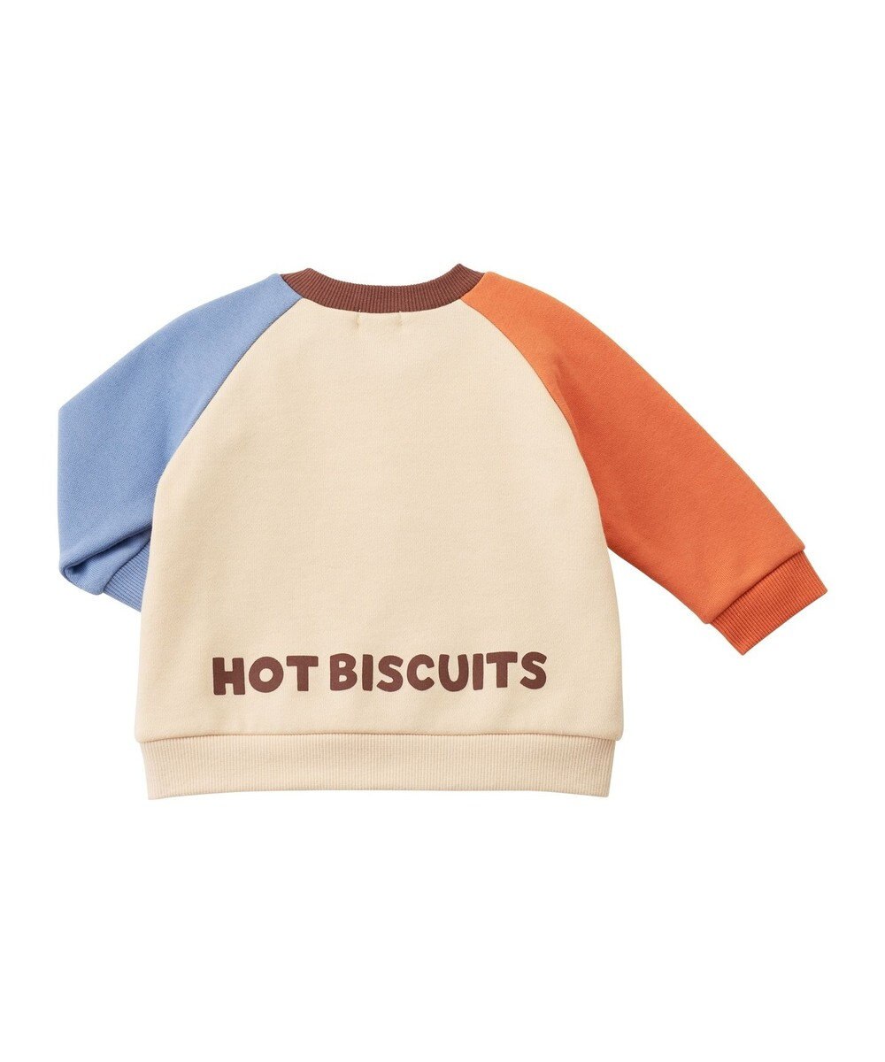 70-110cm】 くまのお顔 ラグラントレーナー / MIKI HOUSE HOT BISCUITS | ファッション通販  【公式通販】オンワード・クローゼット