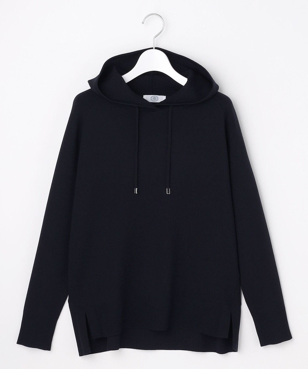 J.PRESS LADIES S Smooth ニット パーカー 