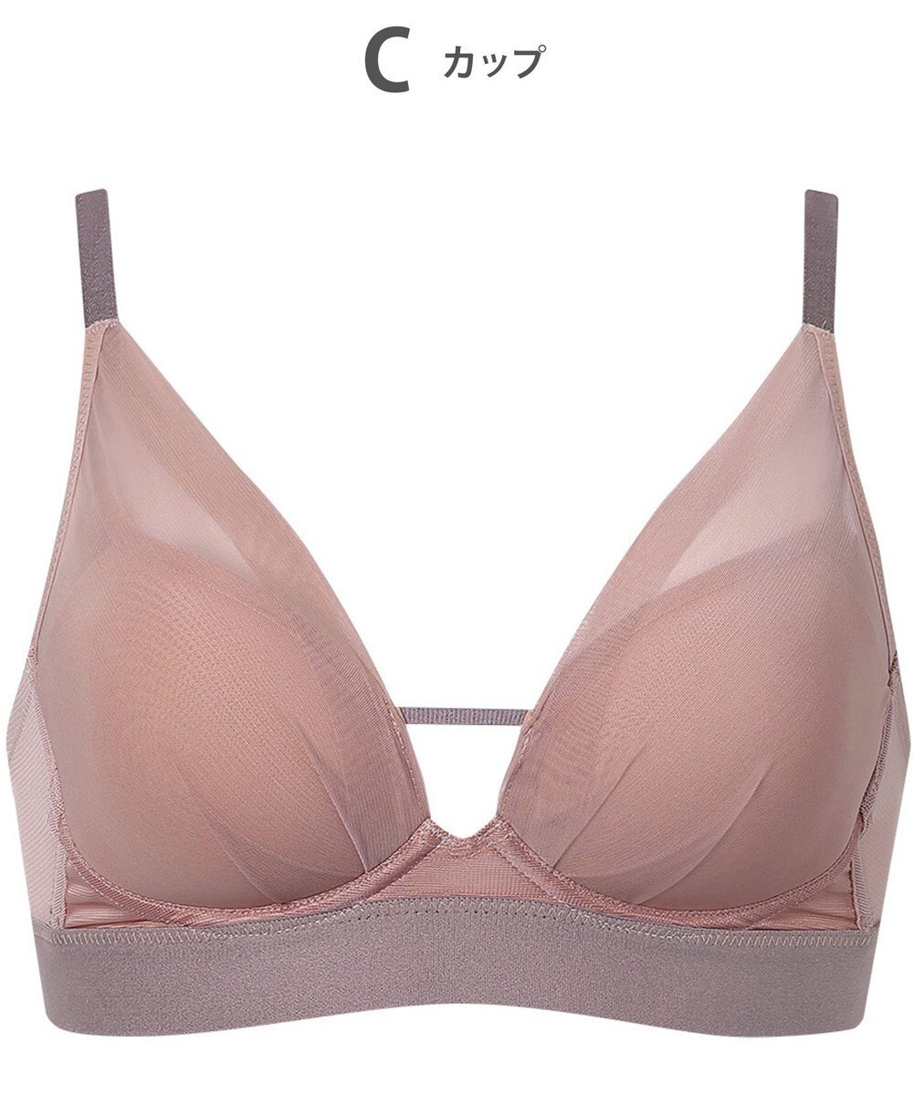 WACOAL ノンワイヤーブラ 【重力ケアブラ】 バストを重力から守る まる胸をキープ サイドのラインすっきり Gカップまで対応 大きいサイズ レディース BXB114 /ワコール 
