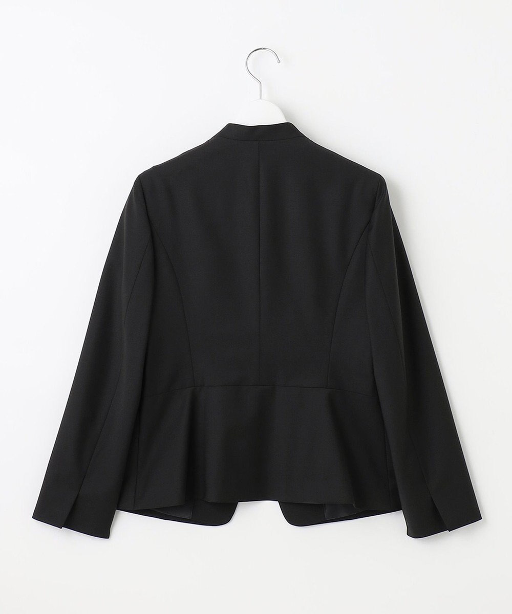 J.PRESS LADIES S BAHARIYE SOLID ノーカラー ジャケット 