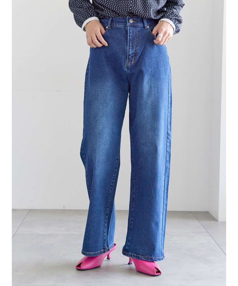 Te chichi ストレートデニムパンツ 