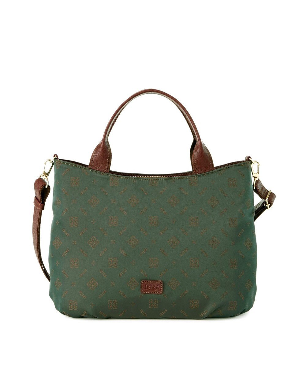 IBIZA モノグラムナイロン　2WAYバッグ 