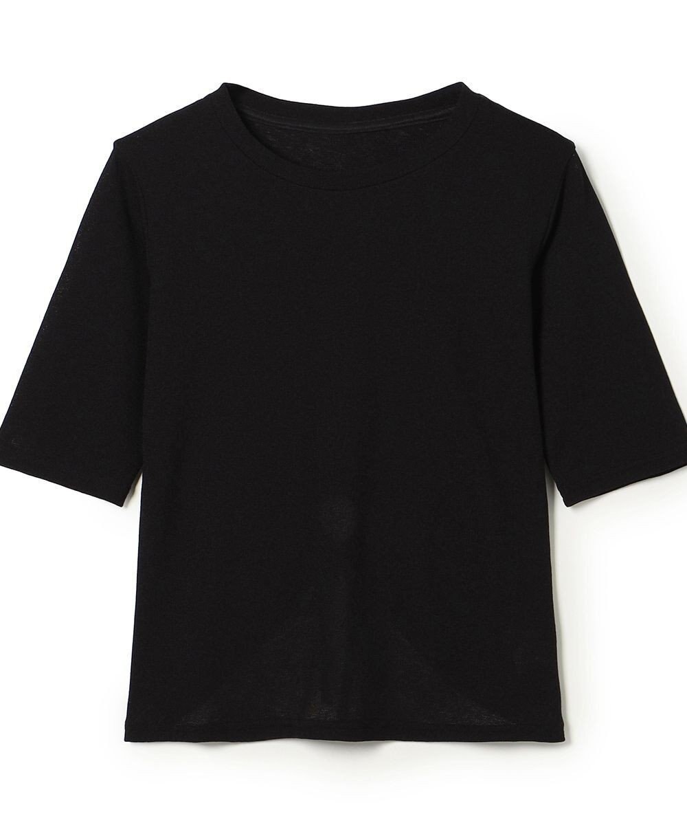 Chacott シアーワッフルハーフスリーブTシャツ 