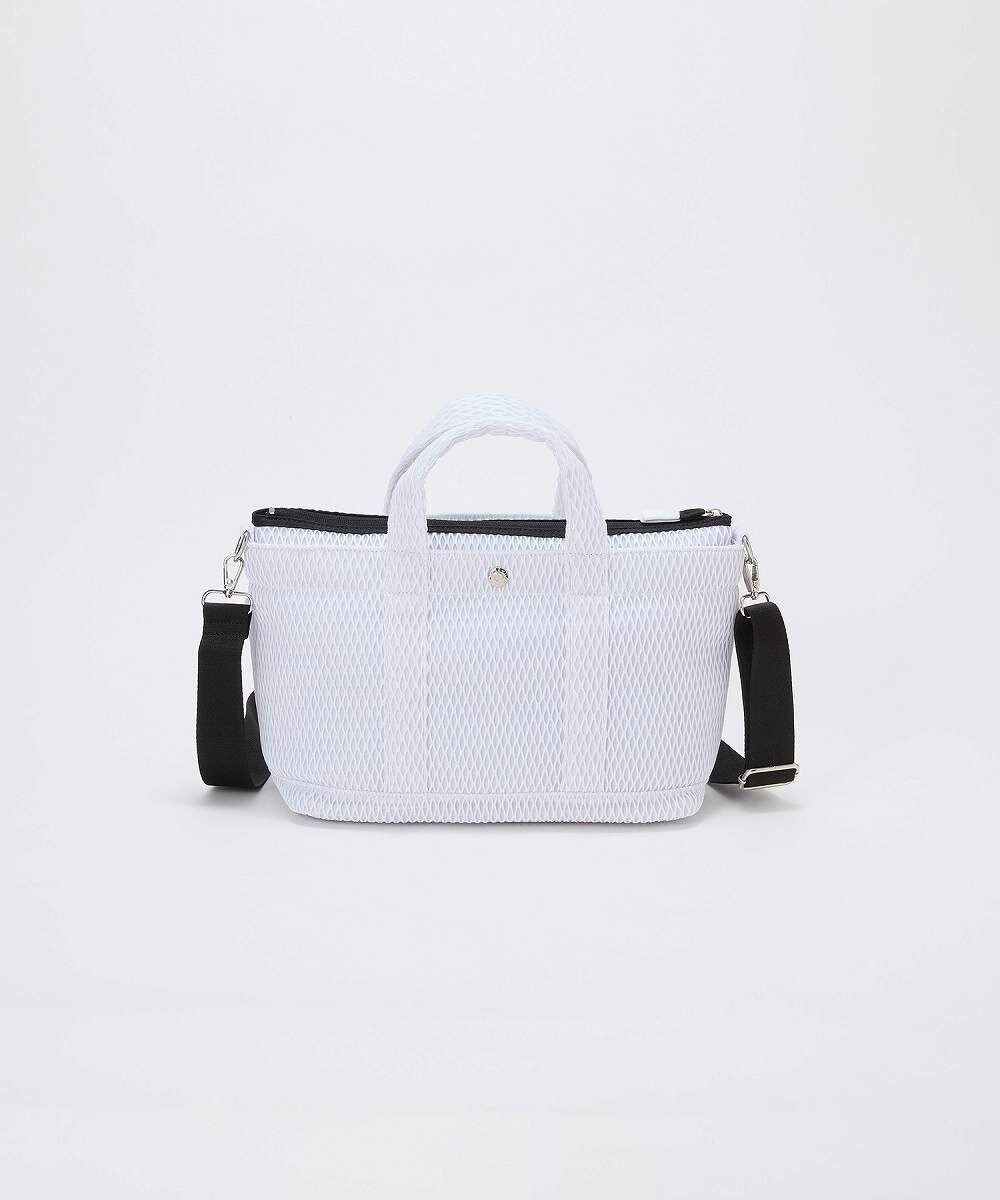 TOPKAPI 【Breath TOPKAPI】ポリメッシュ ショルダー付き トートバッグ 