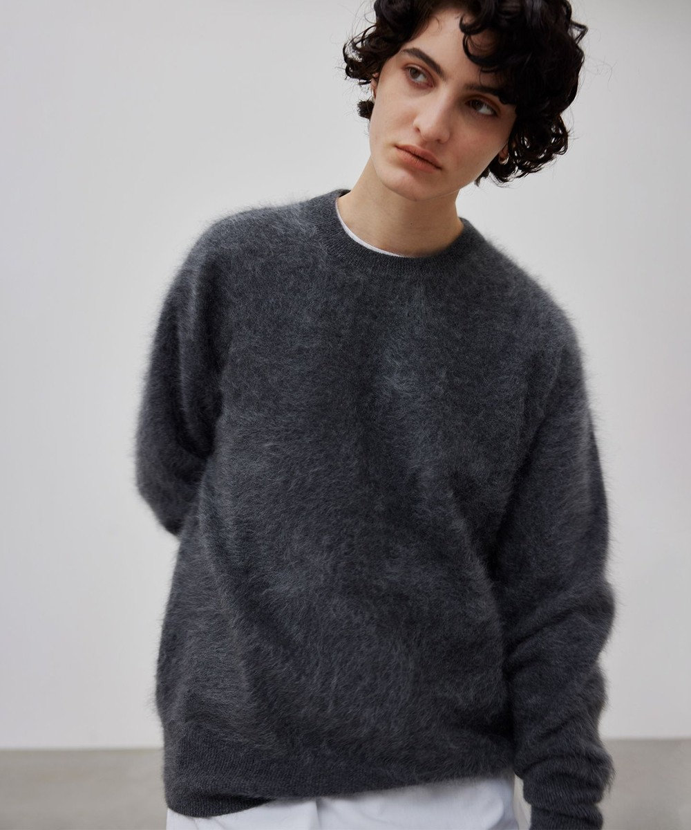 BEIGE， BRANCHI / カシミヤクルーネックニット 