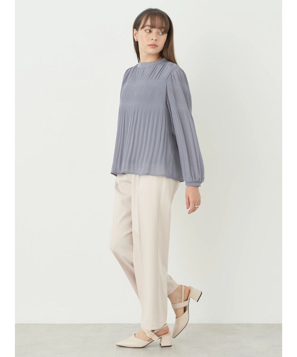 earth music&ecology マジョリカプリーツブラウス 