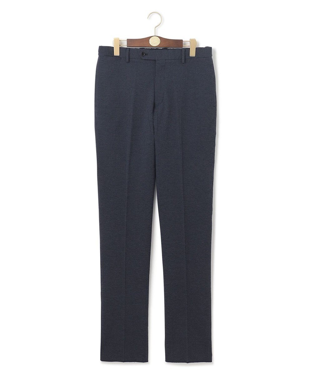 J.PRESS MEN 【セットアップ対応 / ウォッシャブル】トラベラーズシアサッカー スラックス 