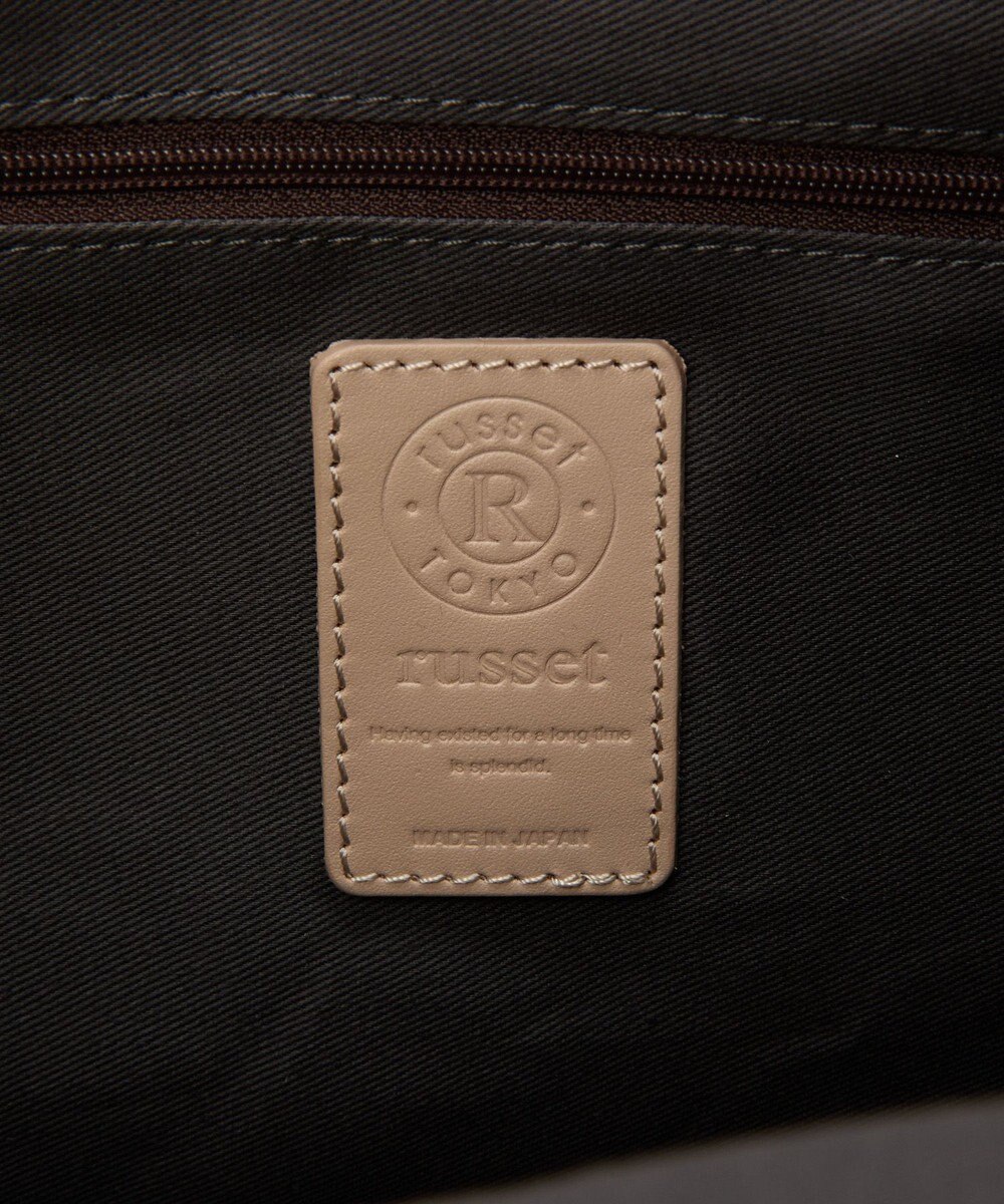 russet ＜380g/軽量＞ファスナー付きナイロントートバッグ(CE-1568) 