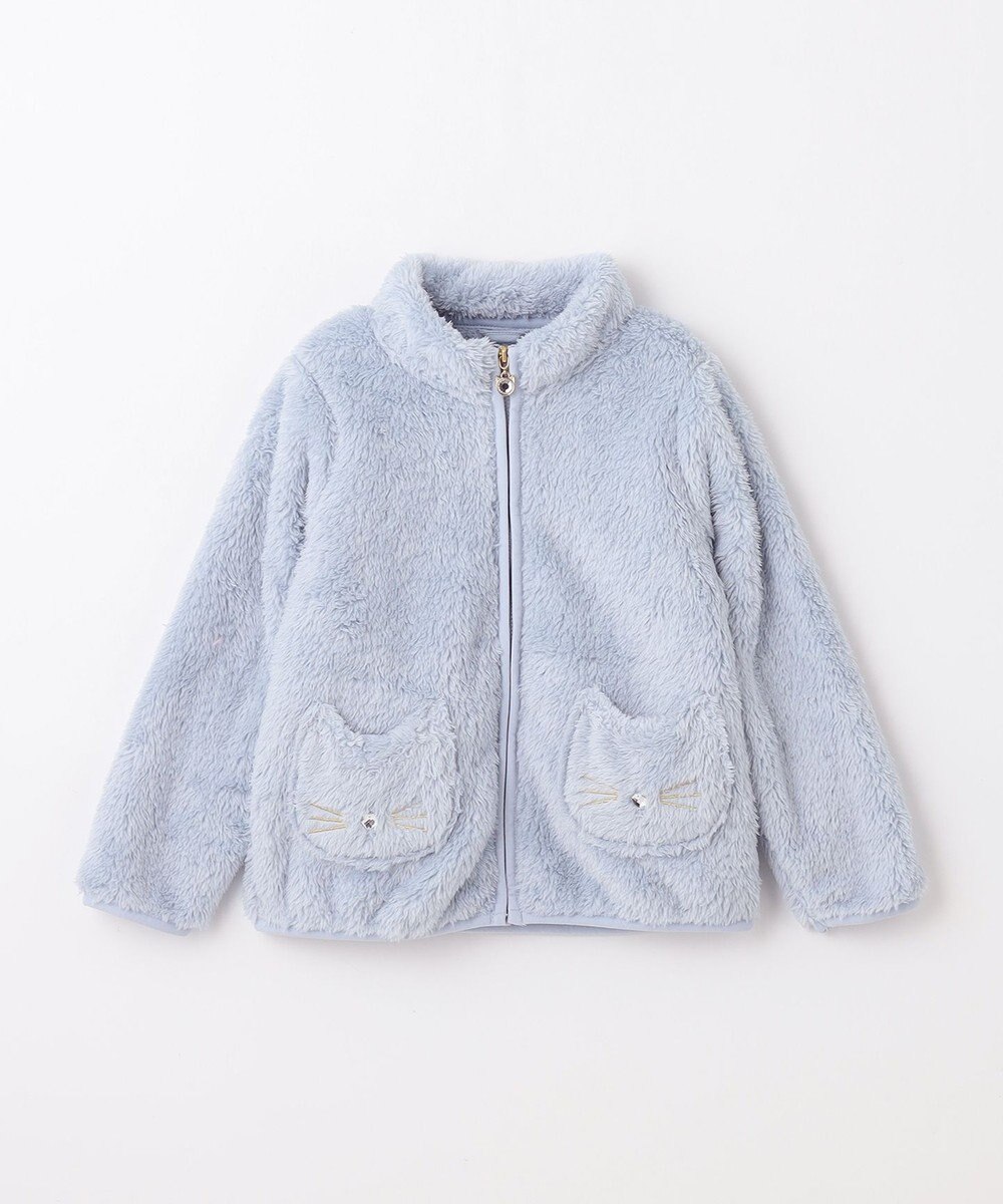 ANY KIDS ネコポケットボアブルゾン 