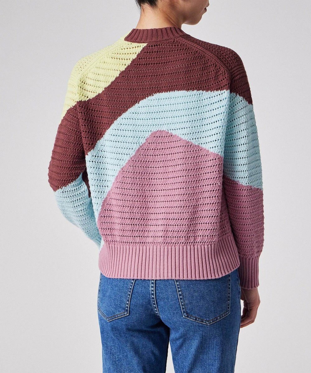 Paul Smith 【洗える】インターシャ ライン カーディガン 