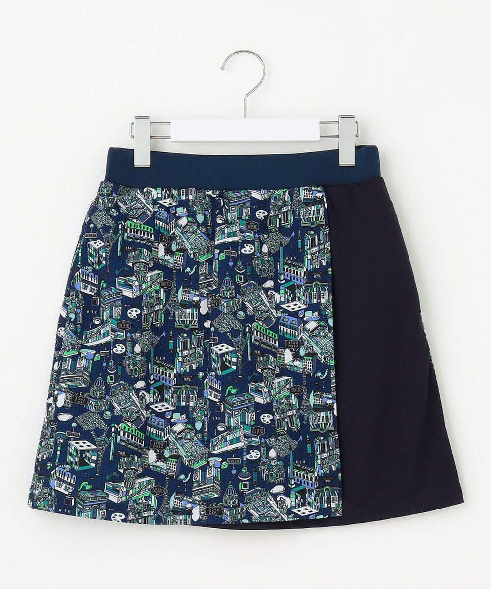 23区GOLF 【WOMEN】【撥水】パリマップ総柄スカート 