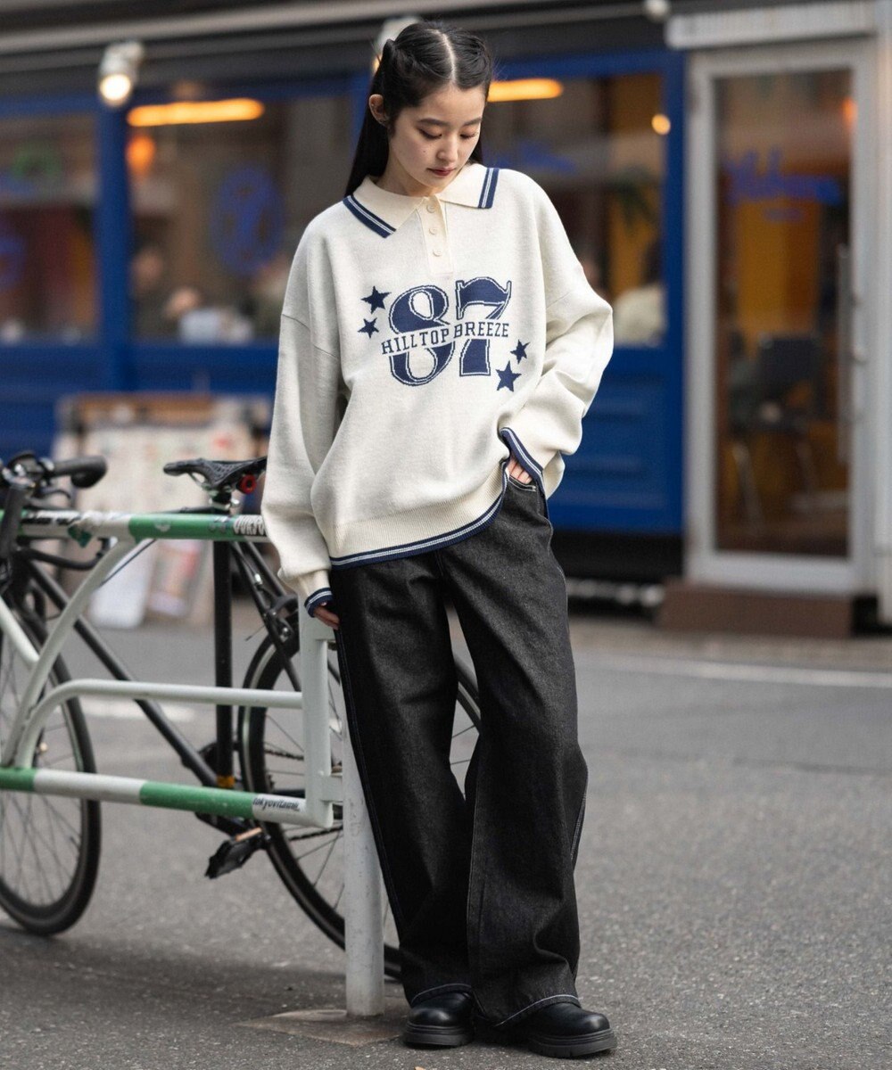 WEGO ポロニットプルオーバー 