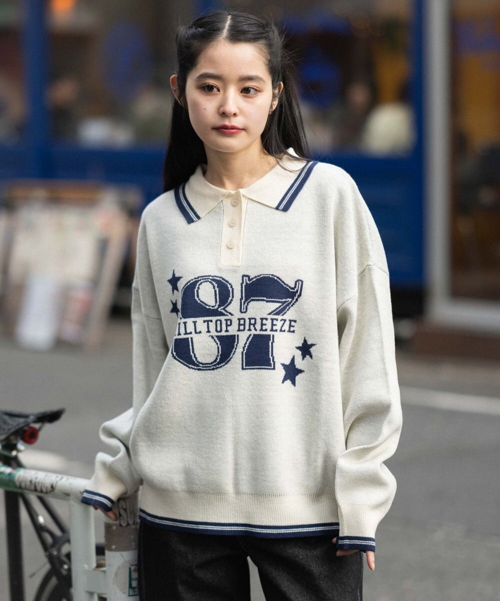 WEGO ポロニットプルオーバー 