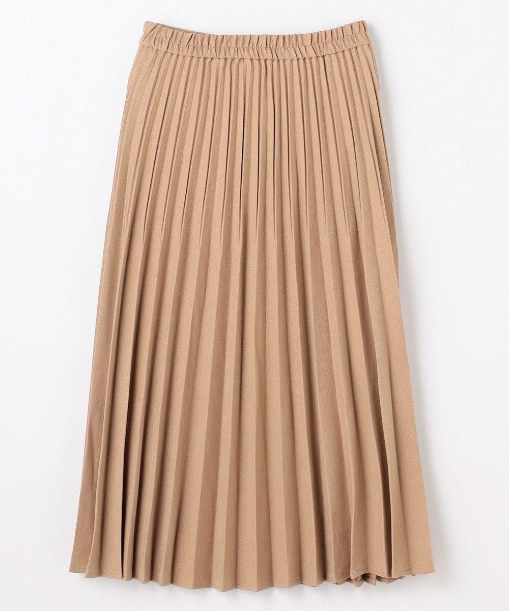 ANY 【新色追加/ウエストゴム】ウーリッシュプリーツスカート 