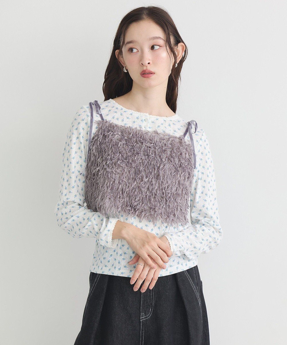 earth music&ecology 【WEB限定】アイレットジャカードタイトプルオーバー 