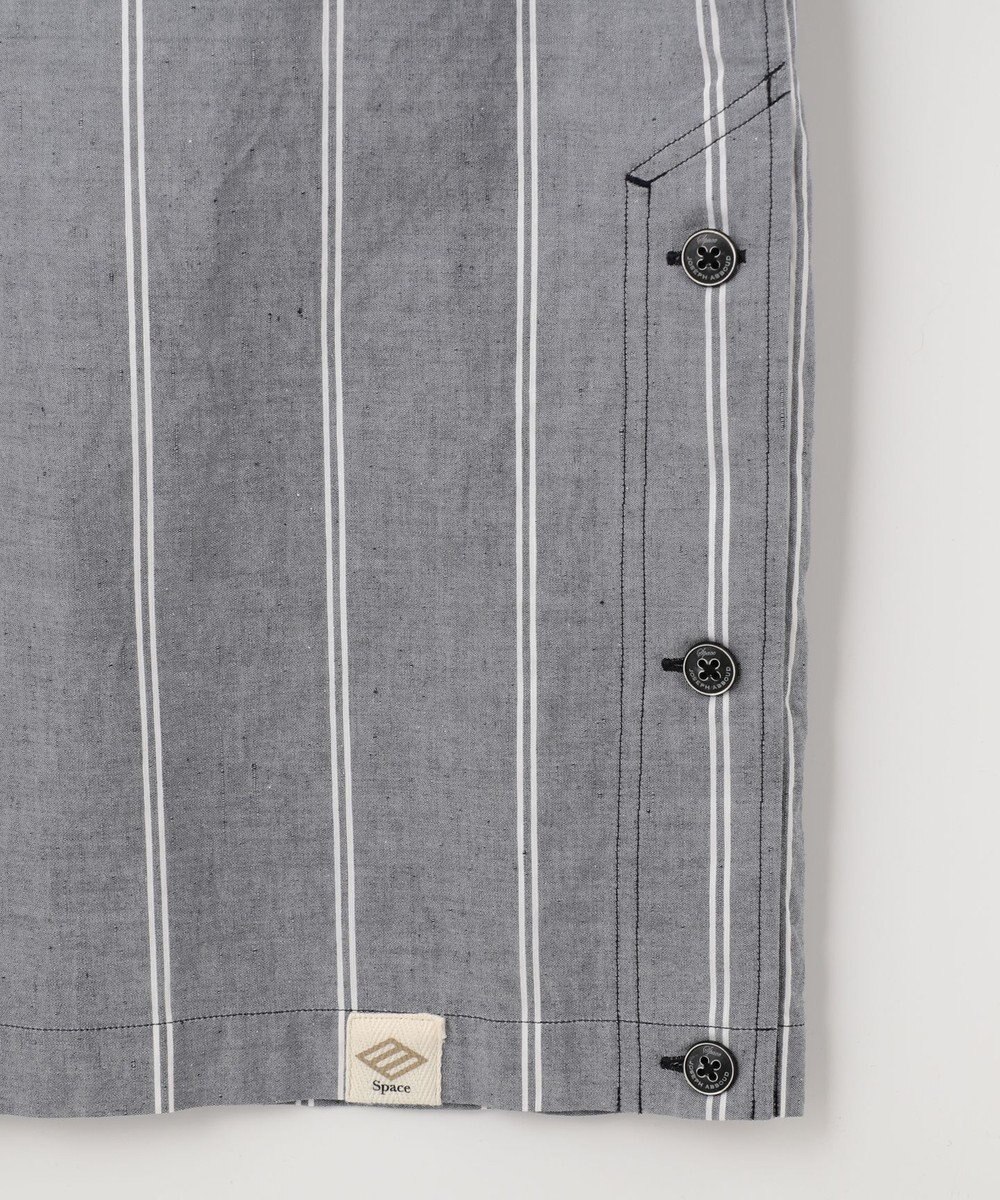 JOSEPH ABBOUD MOUNTAIN 【SPACE／UNISEX】JOE COTTONワイドストライプ シャツ 