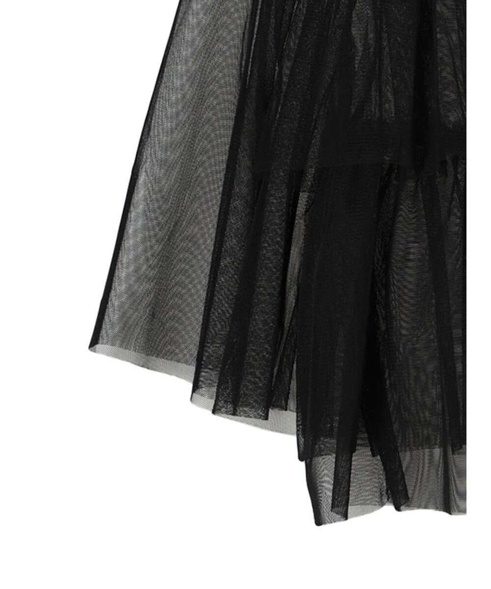 Green Parks ・ＳＵＧＡＲ　ＳＰＯＯＮ　チュールティアードブラウス 