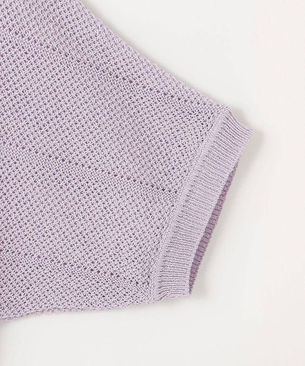 J.PRESS LADIES L 【洗える】PATTERN MESH ドルマンスリーブ カーディガン 