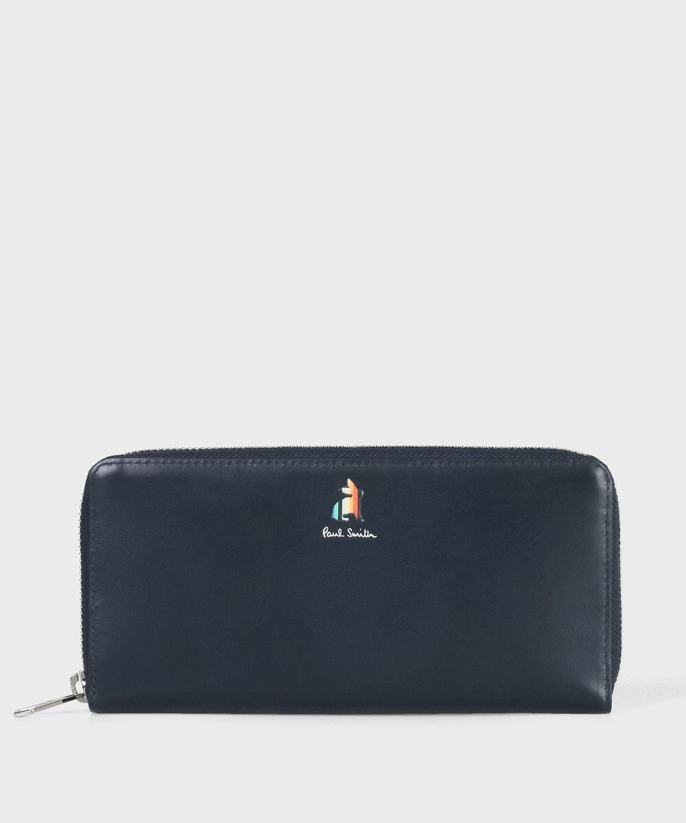 Paul Smith マーケトリーストライプラビット 長財布 