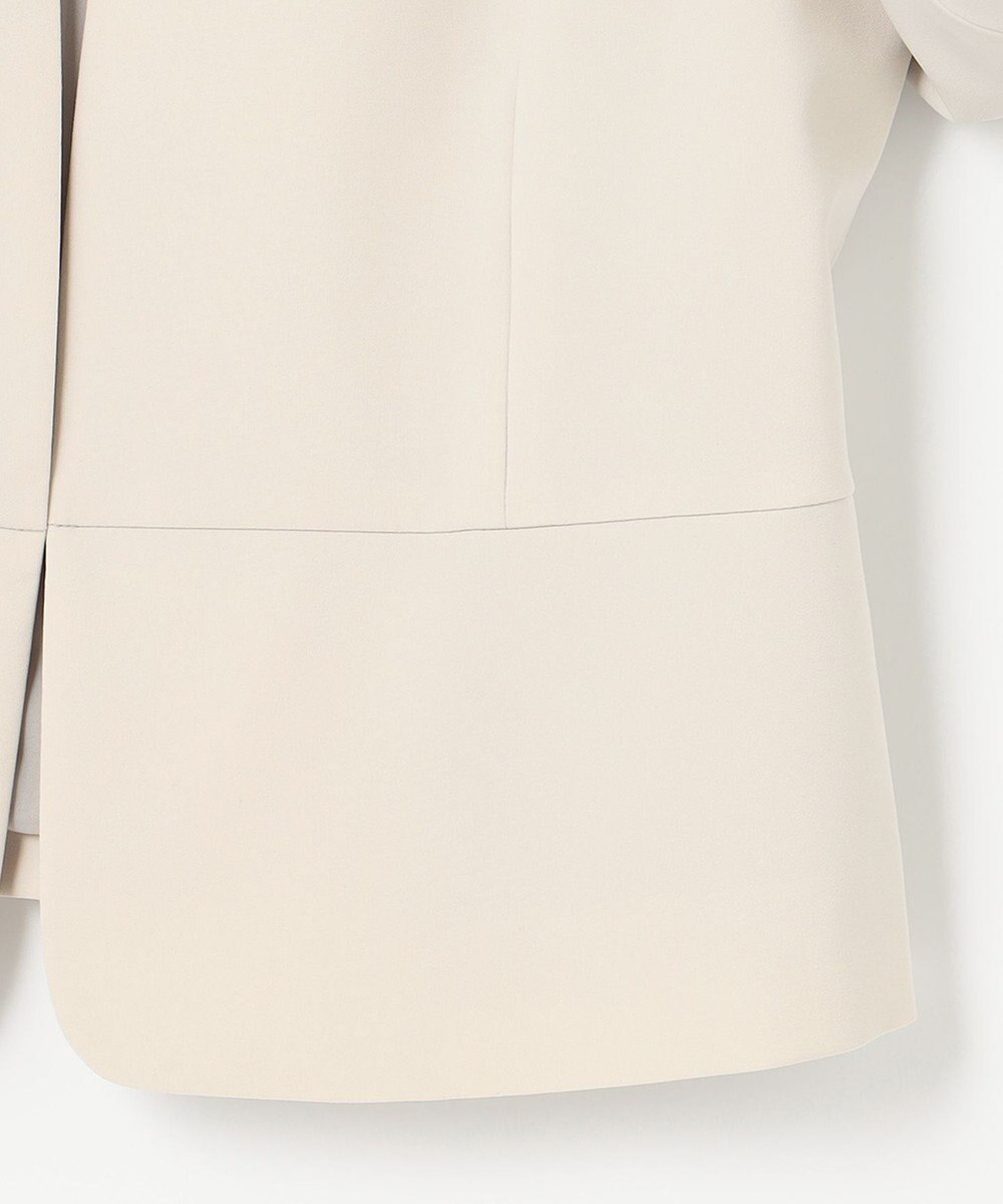 ANY SIS 【セットアップ対応】セレモニーダブルクロス ノーカラー ジャケット 