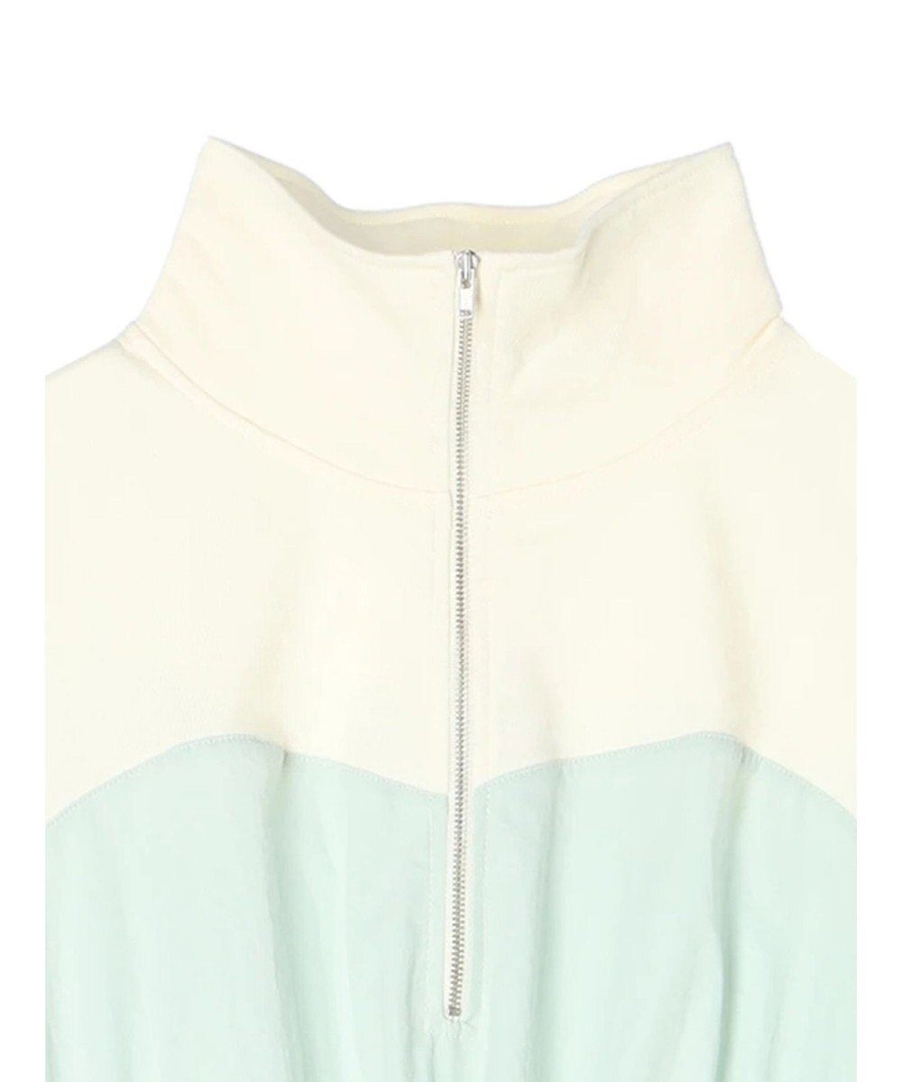 earth music&ecology ハーフＺＩＰミニワンピース 