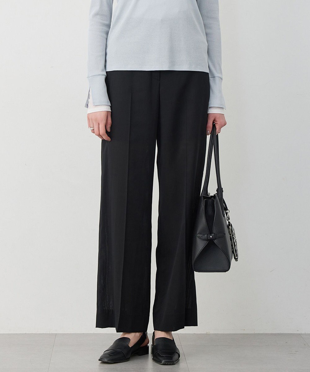 ICB L 【先行予約】 ハイツイストドライメッシュ ワイドストレートパンツ 