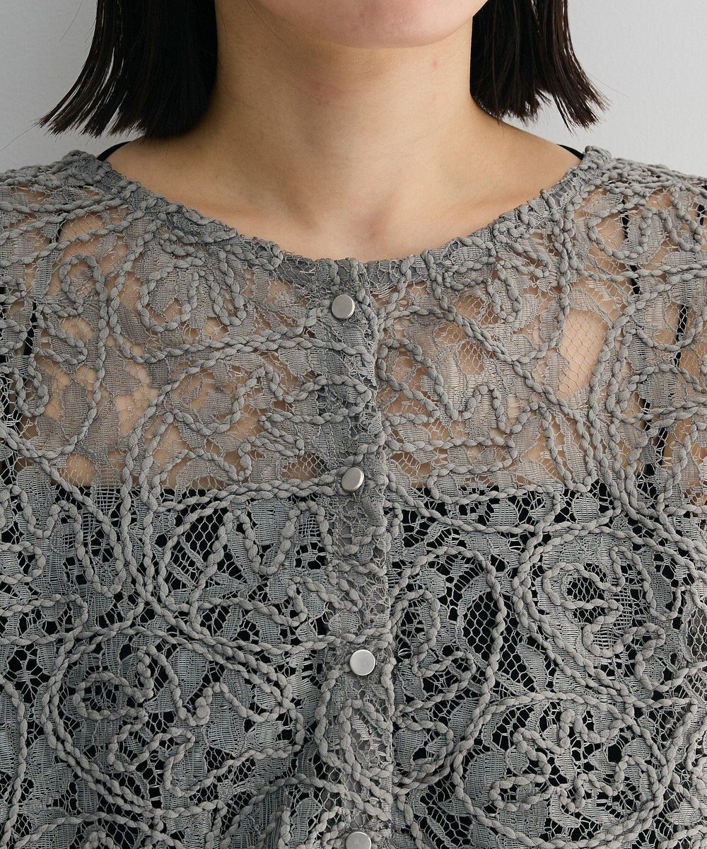 Green Parks ・ＥＬＥＮＣＡＲＥ　ＤＵＥ　２ｗａｙコードレースカーデ 