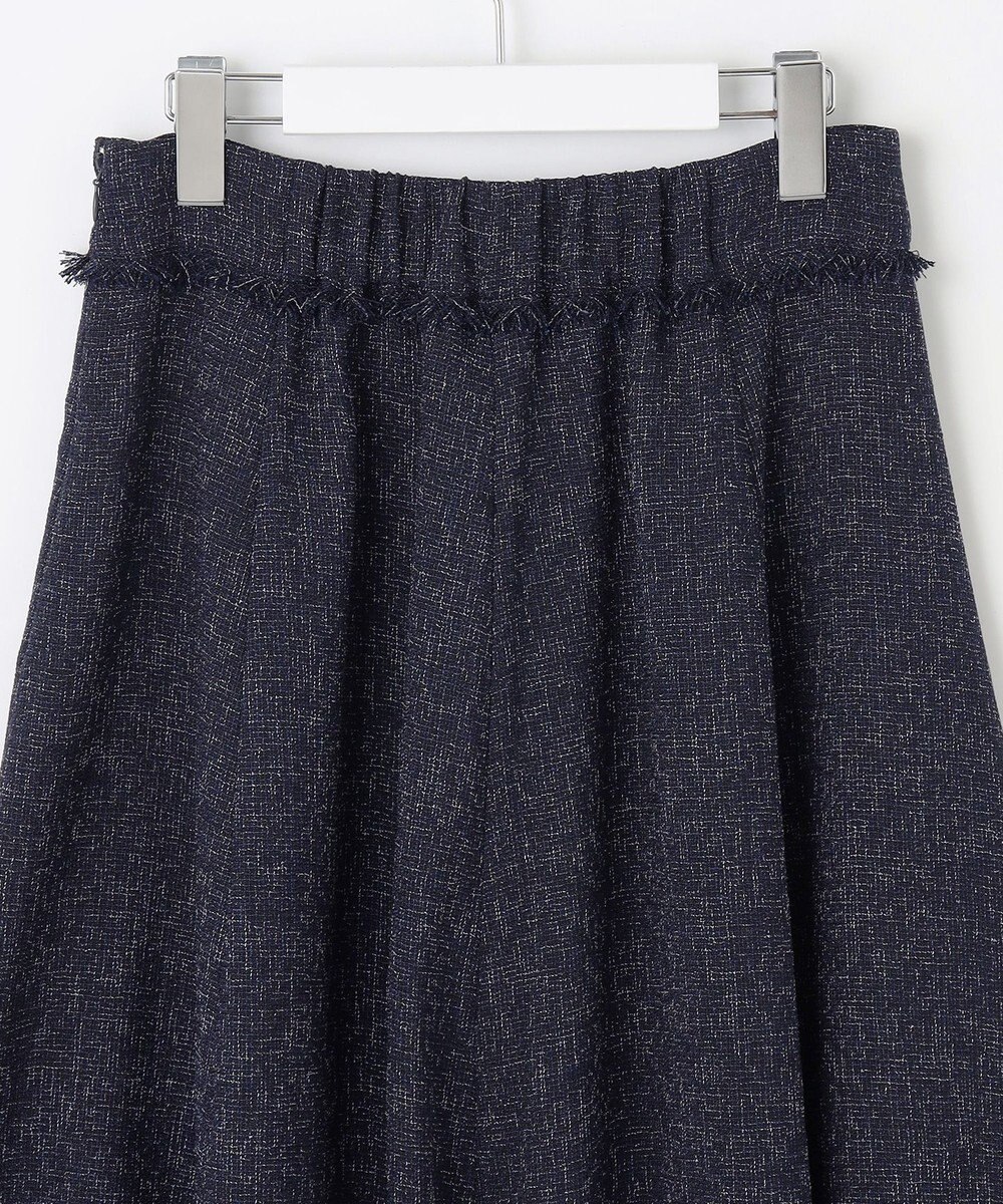 Feroux 【セットアップ対応】春ツイード フレアスカート 