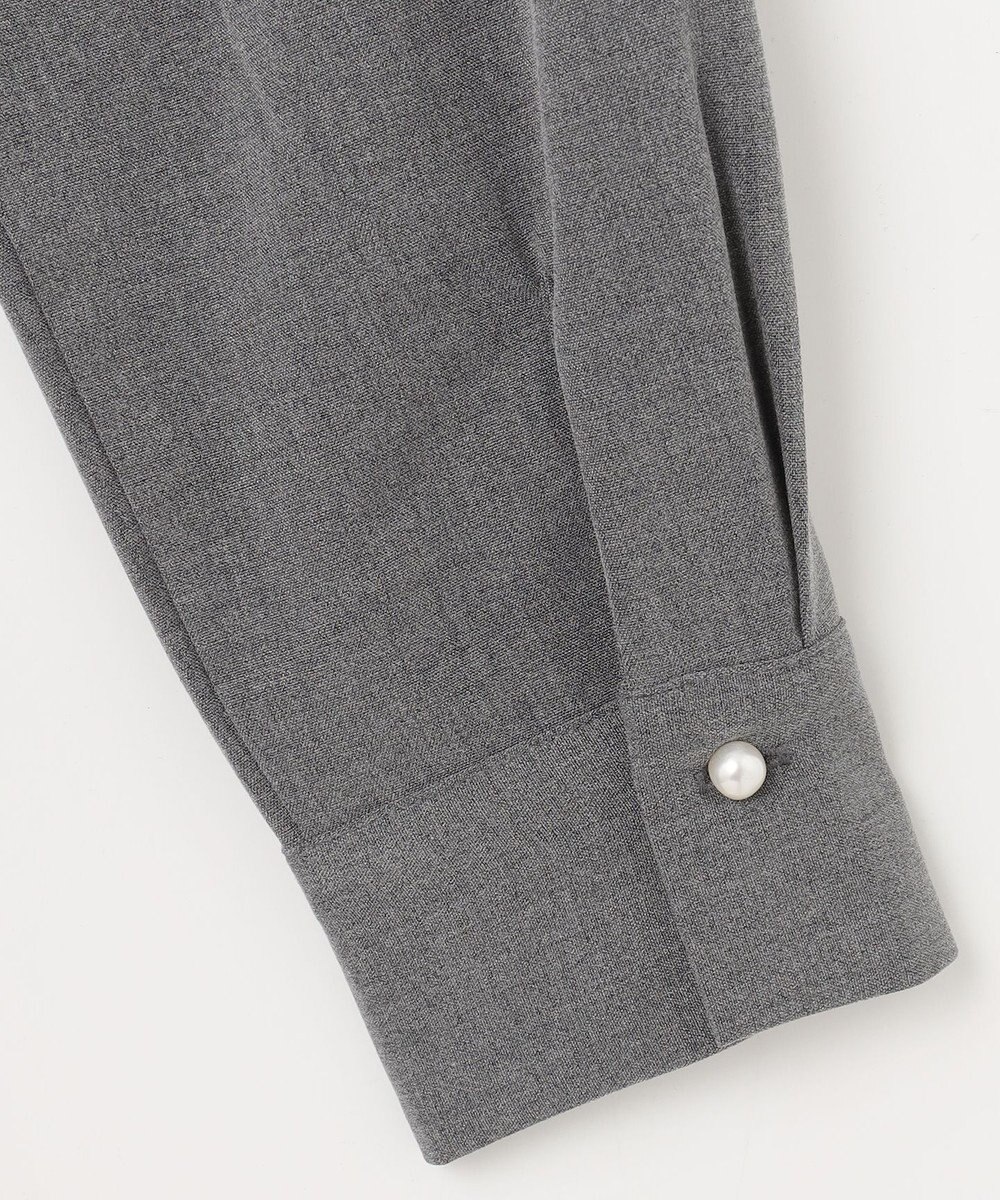 ANY 【洗濯機可能/ストレッチ】ウールライク前開きワンピース 