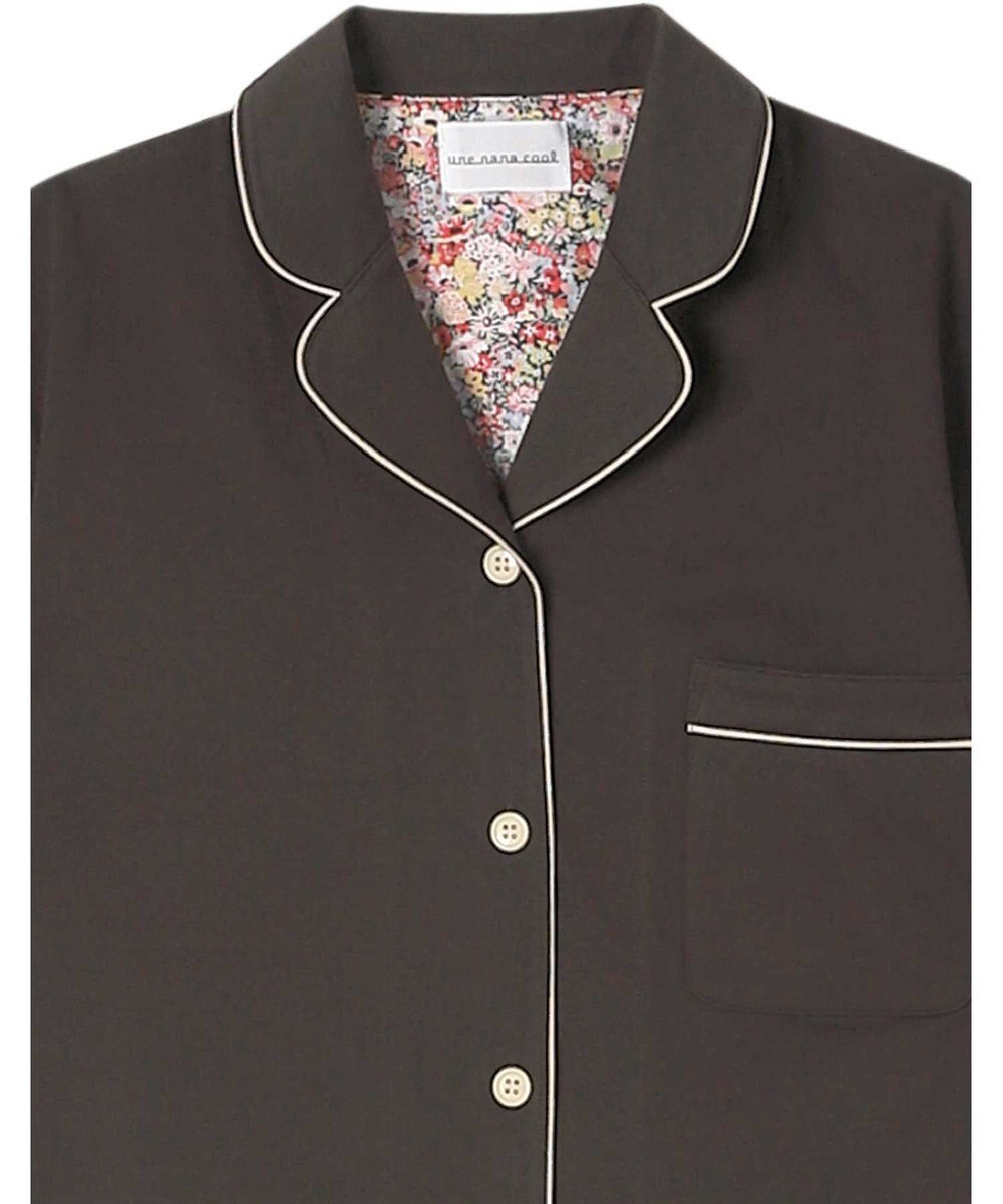 une nana cool MADE WITH LIBERTY FABRIC 綿100％ハイゲージ天竺 半袖パジャマ 