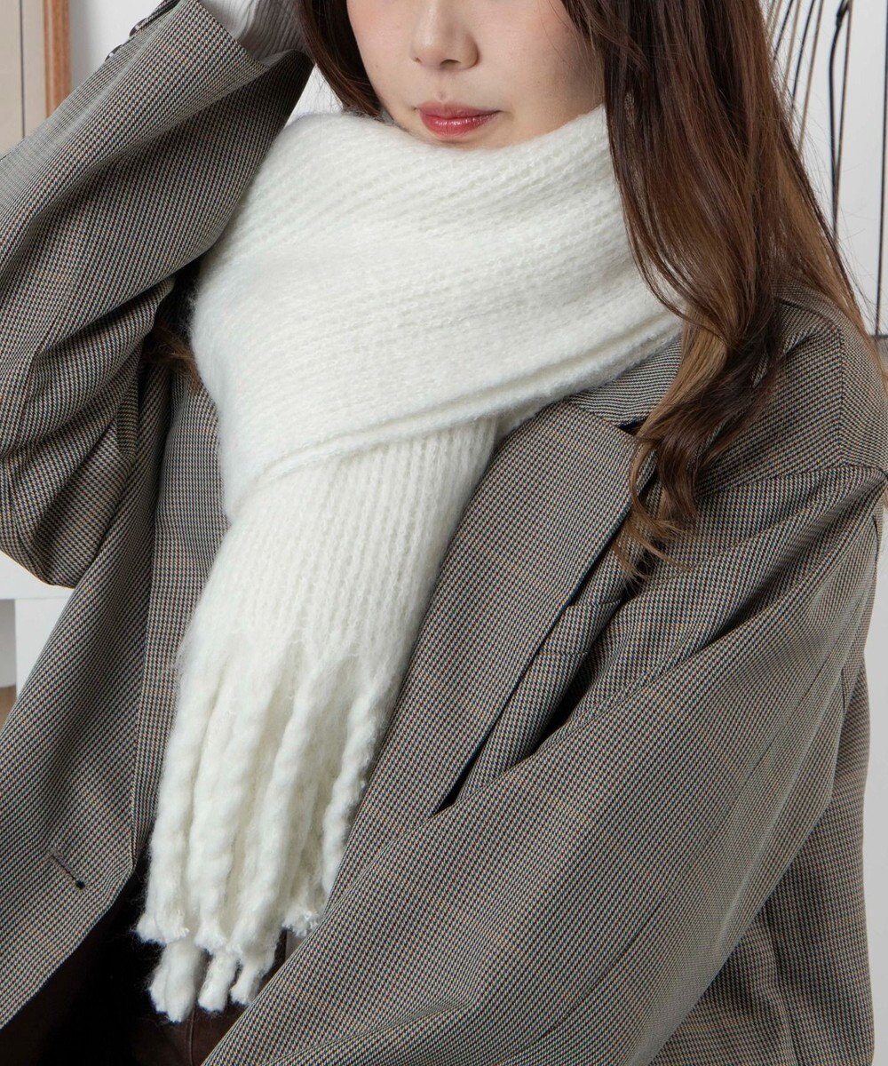 WEGO 【ユニセックス着用ITEM】リブニットストール 