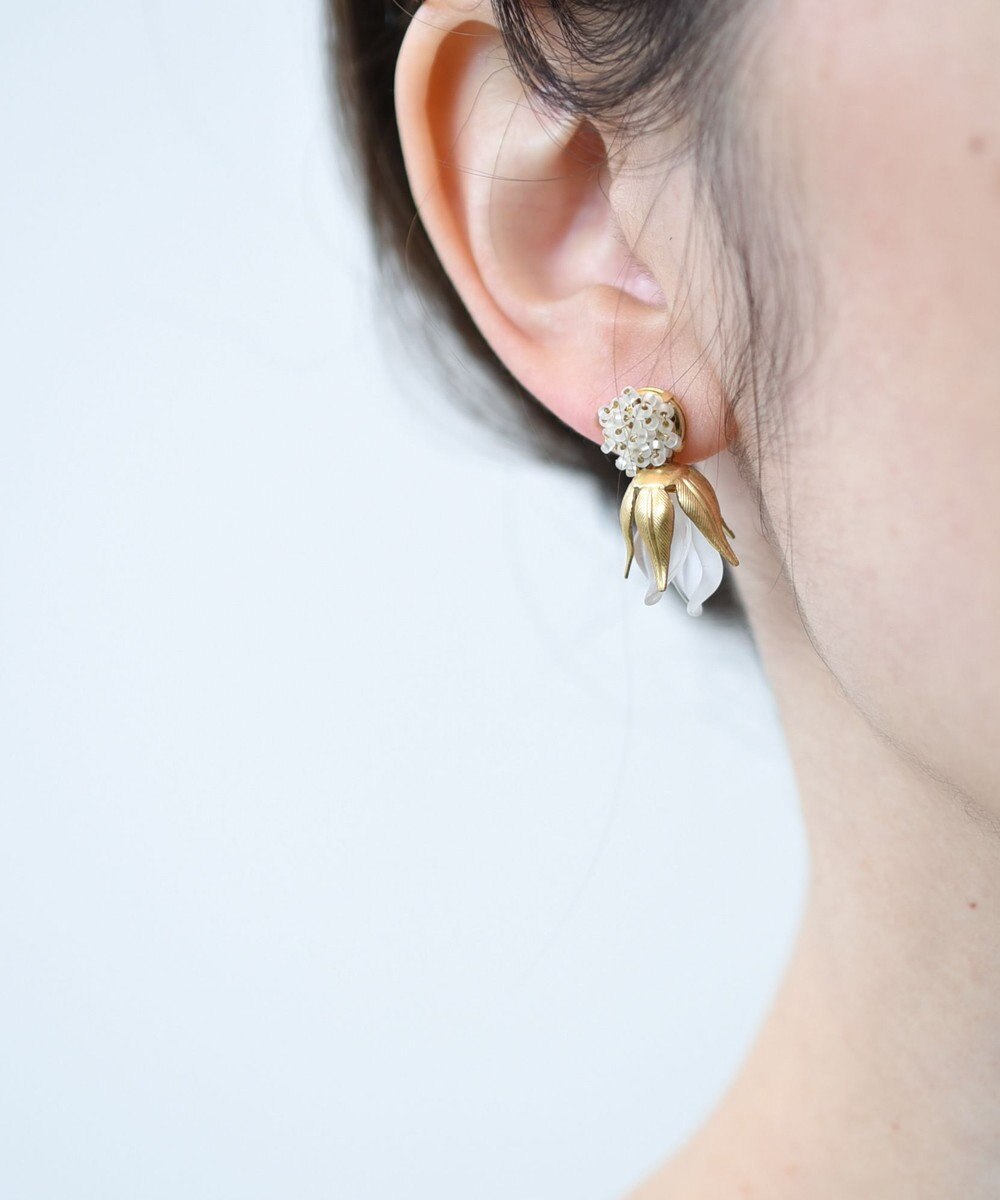 monshiro スイートピープチピアス 