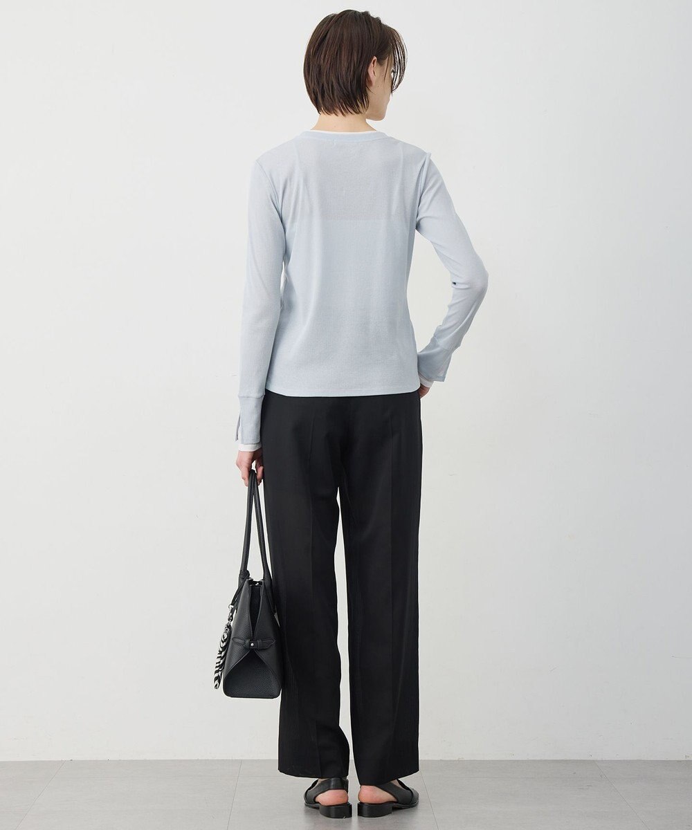 ICB L 【先行予約】 ハイツイストドライメッシュ ワイドストレートパンツ 