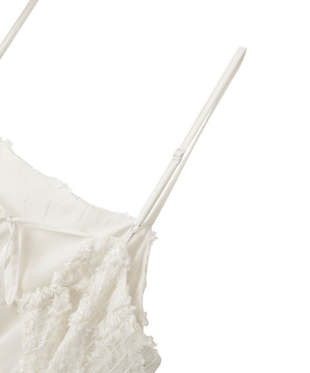 earth music&ecology 【予約】フリンジレースキャミビスチェ 