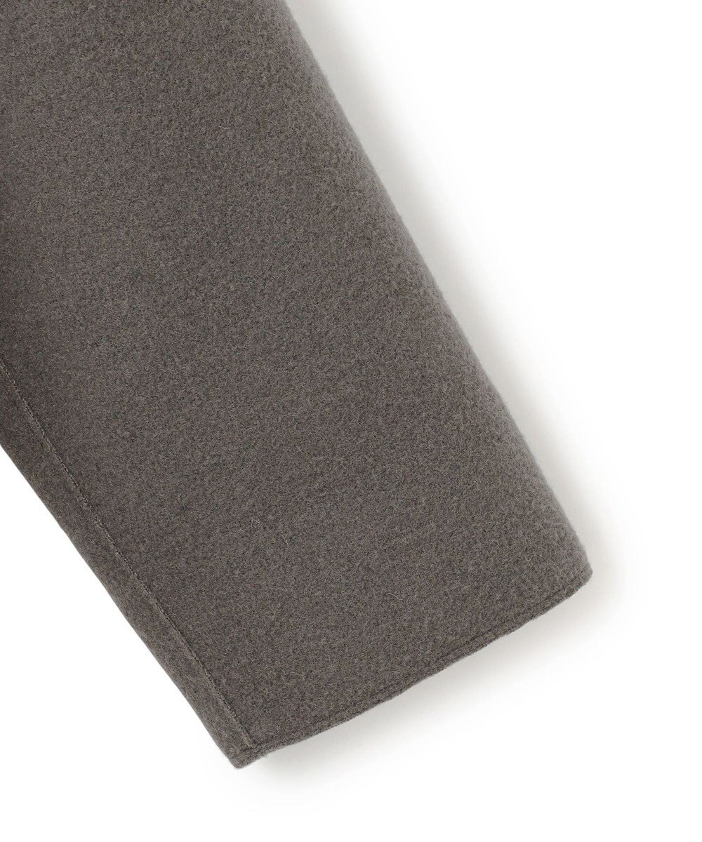 J.PRESS YORK STREET 【WOMEN】NEEDLE JERSEY マフラー付コート 