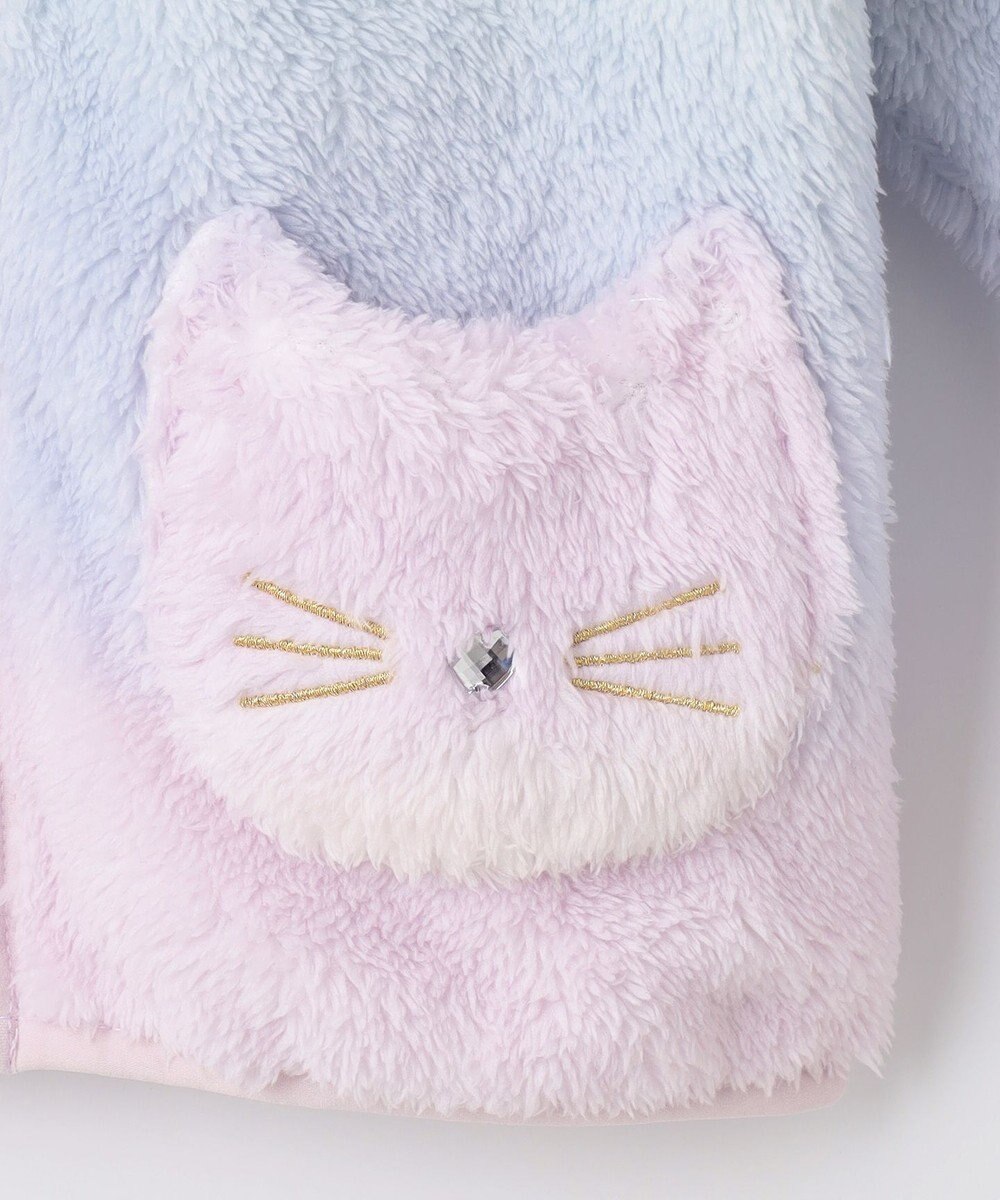 ANY KIDS ネコポケットボアブルゾン 